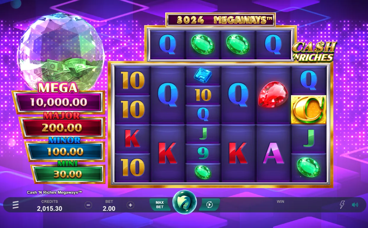 Cash 'N Riches Megaways demo